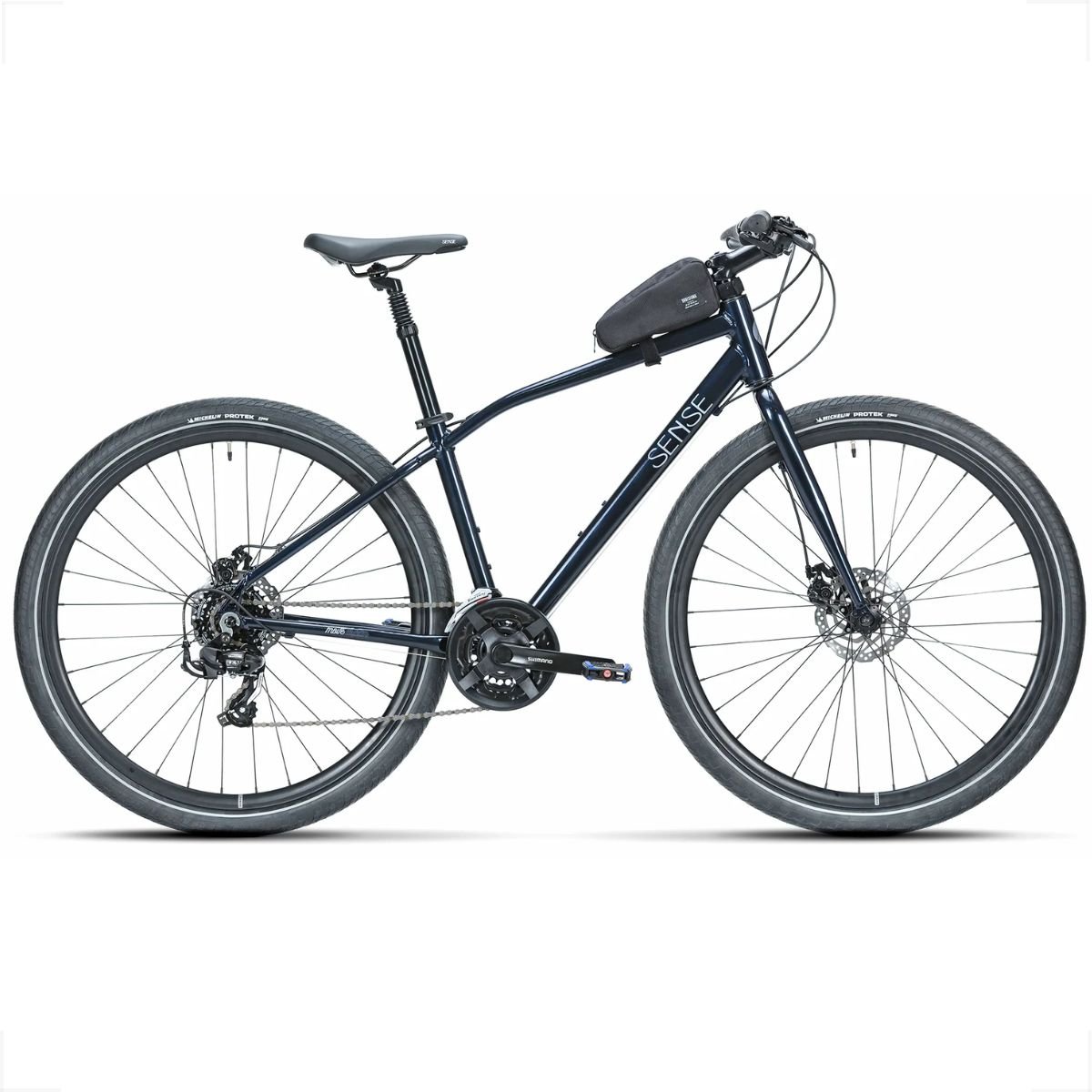 Bicicleta Sense Urbana Move Urban 2025 Shimano 21v + Bolsa:azul/17 - 2