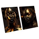 Ver imagem 1 de Quadro Dupla Negras Golden -- Br Artes