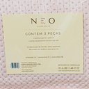 Ver imagem 4 de Colcha Queen Cobre Leito Neo Velvet Microfibra Rosé 3 peças - Camesa