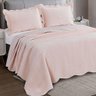 Colcha Queen Cobre Leito Neo Velvet Microfibra Rosé 3 peças - Camesa - 5