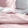 Colcha Queen Cobre Leito Neo Velvet Microfibra Rosé 3 peças - Camesa - 7