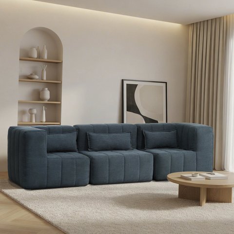 Sofá Modular 3 Lugares Easybox CabeCasa MadeiraOriginals