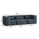 Ver imagem 3 de Sofá Modular 3 Lugares Easybox CabeCasa MadeiraOriginals