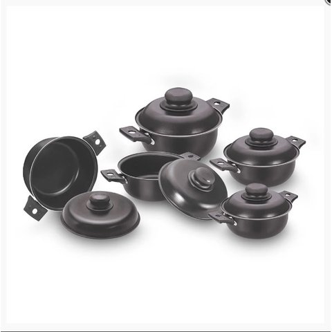 Conjunto de Panelas 5 Peças Eiriflon New Pratic Eirilar 811