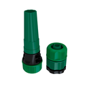 Ver imagem 1 de Kit Esguicho Roscável com Adaptador Roscável 1/2'' e 7/16'' Cor Verde Durín