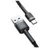 Cabo reforçado Baseus usb-a para usb tipo c 3 metros - preto USB/USB-C - 3