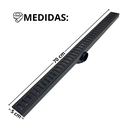 Ver imagem 5 de Ralo de Eralo para Box de Banheiro Alumínio Preto com Tela Anti Insetos