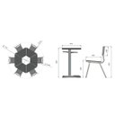 Ver imagem 6 de Conjunto HEXAGONAL Mesas e Cadeiras - 02 A 06 anos - INFANTIL - REALPLAST - 41098
