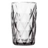 Conjunto Jogo 6 Copos de Vidro Diamond Alto Grande 390ml Linha Cristal Luxo Elegante Cor:transparent - 2