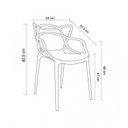 Ver imagem 3 de Conjunto Sala de Jantar 4 Lugares Redonda Madeira Cairo Yescasa