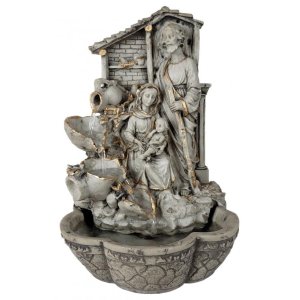 Fonte Água Sagrada Família Resina