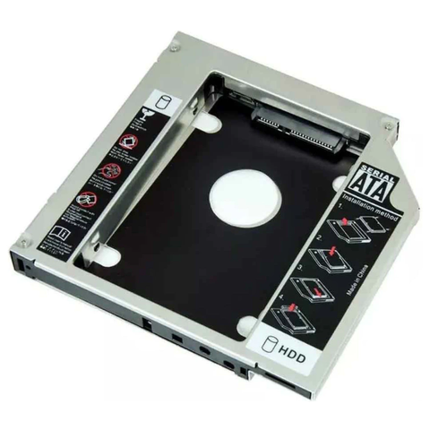 Plug Adaptador Case Caddy 9.5mm Hd Ssd Dvd Notebook