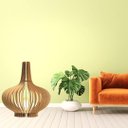 Ver imagem 3 de Abajur Grande de Chão OÁSIS MDF Luminária - MDF CRU