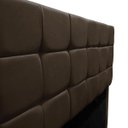 Ver imagem 7 de Cabeceira Estofada Cama Box Casal 160 Cm Ananda Suede:marrom