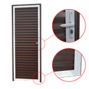 Ver imagem 2 de Porta Veneziana Alumínio 80 D.L25 Mix Corten Brimak