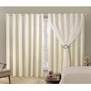 Ver imagem 3 de Cortina Blackout PVC 2,00m X 2,50m Com Voil Palha