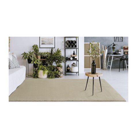 Tapete Antiderrapante Aconchego 1,40 X 2,00 Taupe Claro