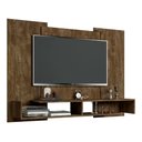 Ver imagem 1 de Painel Tv 42 Polegadas Mônaco Cambel Castanho Wood