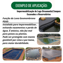 Ver imagem 4 de Lona Geomembrana PEAD 0,5mm 9x1,5m para Muro de Arrimo Tanque Peixe 500 Micras
