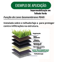 Ver imagem 6 de Lona Geomembrana PEAD 0,5mm 9x1,5m para Muro de Arrimo Tanque Peixe 500 Micras