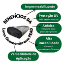 Ver imagem 2 de Lona Geomembrana PEAD 0,5mm 9x1,5m para Muro de Arrimo Tanque Peixe 500 Micras