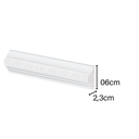 Ver imagem 2 de Rodameio Poliestireno 06cm Versalhes Branco 33006 Arquitech
