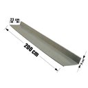 Ver imagem 2 de Rufo Externo C.28 2 Metros Galvanizada - 102 - Calhaforte