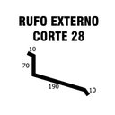 Ver imagem 3 de Rufo Externo C.28 2 Metros Galvanizada - 102 - Calhaforte