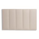 Ver imagem 2 de Cabeceira Modulada Adesiva Estofada Solteiro - Kit 5 Placas