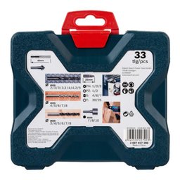 Kit de Pontas e Brocas Bosch X-line 33 Peças - 4