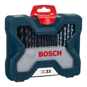 Kit de Pontas e Brocas Bosch X-line 33 Peças