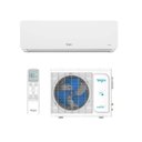 Ver imagem 4 de Ar Condicionado High Wall Eco Dream Inverter Frio Wi-Fi Elgin 30000 Btu/H 220V