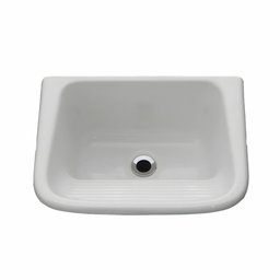 Tanque de Marmore Sintetico 50x40 Cm 18l Branco Decoralita - 2