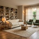 Ver imagem 2 de Sofá Milano 2 Lugares 188cm Creme Bouclé Milani Movelaria