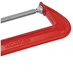 Grampo Tipo C 10'' Ferro Fundido Worker - 2