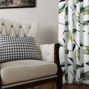 Ver imagem 3 de Almofada Retangular Jacquard Pied de Poule 30x50cm Preta