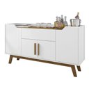 Ver imagem 2 de Aparador Buffet Future Branco/cinamomo - Bechara