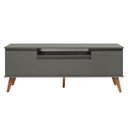 Ver imagem 4 de Rack para TV 150cm Retro MDF Verde Dallas - On Móveis