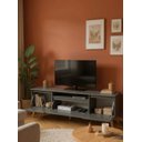 Ver imagem 2 de Rack para TV 150cm Retro MDF Verde Dallas - On Móveis