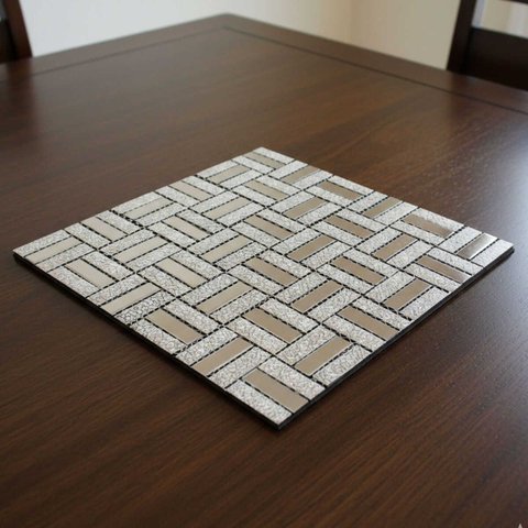 Pastilha de Vidro Autocolante Kit 13 Uni Parede Sala Cozinha Banheiro Sala Decorativa Facil Aplicaça