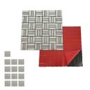 Ver imagem 2 de Pastilha de Vidro Autocolante Kit 13 Uni Parede Sala Cozinha Banheiro Sala Decorativa Facil Aplicaça