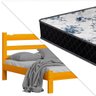 Cama Casal Madeira Esmeralda Cerejeira Nemargi Com Colchão Gazin Casal D33 138 x 188 - 3