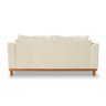 Sofá Vintage Viena 3 Lugares Suede Bege - Madeira Prima Deccor - 5