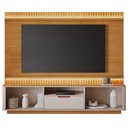 Ver imagem 2 de Home Atena para Tv até 85" Ripado com 2 Portas e 1 Gaveta:cinamomo/off
