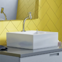 Ver imagem 2 de Torneira Lavatorio Mesa Bica Alta Basic Celite Cromado