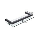 Ver imagem 6 de Porta Shampoo Banheiro em Aço Inox Black Matte Preto Fosco
