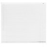 Persiana Horizontal PVC 100cm X 160cm Branco - 1