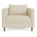 Ver imagem 4 de Kit 2 Poltronas Decorativa Helena Linho Dourado Dal Poz Estofados