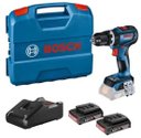 Ver imagem 1 de Parafusadeira Bosch Gsb 18v 65nm C/2bat 2ah C/maleta