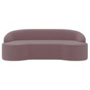 Ver imagem 5 de Sofá 4 Lugares para Sala de Estar Living 260cm Theo D06 Veludo Rosa - Mpozenato